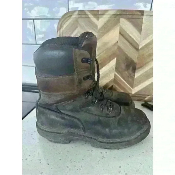 Wolverine Mens Leather/Camo Boots 8 M LaceUp 400‎ Grams Thinsulate Ultra Hunting main image 11